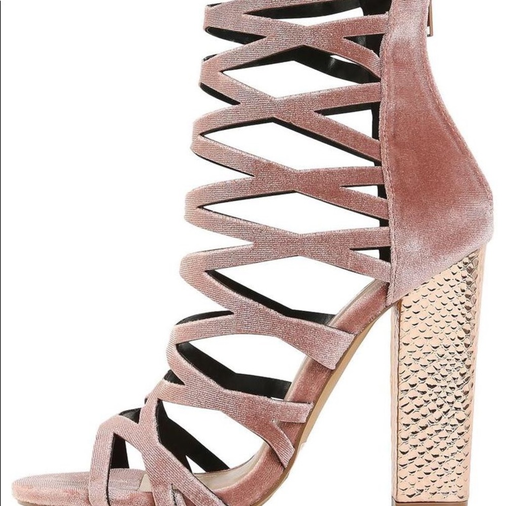 Pink Sexy Peep Toe Only One Left!!!